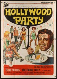 1b400 PARTY Italian 2p '68 Peter Sellers, Blake Edwards, different art by Tino Avelli!