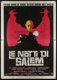 1b405 SALEM'S LOT Italian 2p '80 directed by Tobe Hooper & based on Stephen King novel!