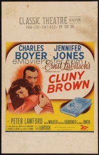 1b459 CLUNY BROWN WC '46 Charles Boyer, Jennifer Jones, Lawford, directed by Ernst Lubitsch!