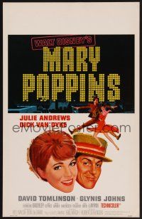 1b542 MARY POPPINS WC '64 Julie Andrews & Dick Van Dyke in Walt Disney's musical classic!
