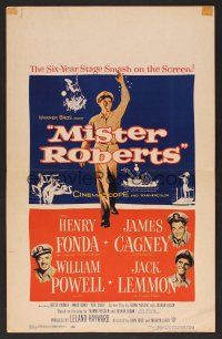 1b547 MISTER ROBERTS WC '55 Henry Fonda, James Cagney, William Powell, Jack Lemmon, John Ford