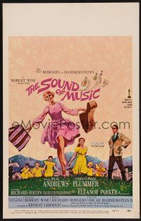 1b591 SOUND OF MUSIC WC '65 classic artwork of Julie Andrews & top cast by Howard Terpning!