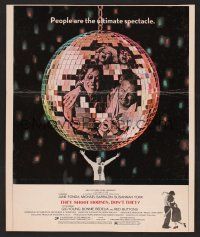 1b604 THEY SHOOT HORSES, DON'T THEY WC '70 Jane Fonda, Sydney Pollack, cool disco ball image!