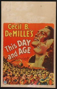 1b605 THIS DAY & AGE WC '33 Cecil B. DeMille story of teenagers who solve a crime!