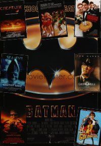 1c037 LOT OF 25 UNFOLDED AND FORMERLY FOLDED ONE-SHEETS '85 - '04 Batman, Green Mile & more!