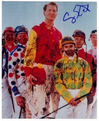 1c284 CRAIG KILBORN signed color 8x10 REPRO still '02 great image in uniform with polo players!