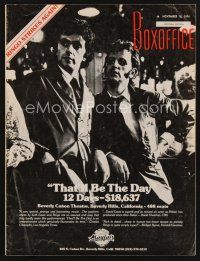 1c072 BOX OFFICE exhibitor magazine November 18, 1974 Ringo Starr, Phantom of the Paradise!