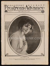 1c079 PROGRESS-ADVANCE exhibitor magazine May 15, 1919 Paramount's in-house mag, Marguerite Clark