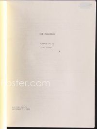 1c131 FUGITIVE revised draft script December 5, 1993, screenplay by Jeb Stuart!