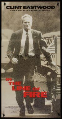 1d351 IN THE LINE OF FIRE Aust daybill '93 Petersen, Clint Eastwood as Secret Service bodyguard!