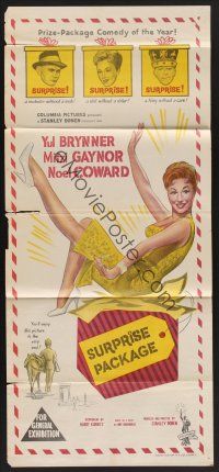 1d483 SURPRISE PACKAGE Aust daybill '60 different full-length stone litho of sexy Mitzi Gaynor!
