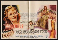 1d201 NO, NO, NANETTE Aust mini poster '40 different images of sexy elegant Anna Neagle!