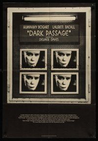 1d074 DARK PASSAGE German R77 Humphrey Bogart, Lauren Bacall, Delmer Daves directed!