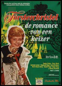 1d082 DIE FORSTERCHRISTEL German '52 pretty Sabine Sinjen in title role, Peter Weck!