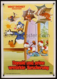 1d084 DONALD & HIS DUCKLING GANG German '82 great artwork of Donald Duck & nephews!