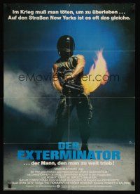 1d091 EXTERMINATOR German '80 Robert Ginty is the man they pushed too far!