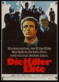 1d122 KILLER ELITE German '76 art of James Caan & Robert Duvall, directed by Sam Peckinpah!