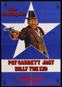 1d152 PAT GARRETT & BILLY THE KID German R80s Sam Peckinpah, Bob Dylan, art of James Coburn!