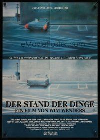 1d167 STATE OF THINGS German '82 Der Stand der Dinge, Wim Wenders, cool Pellaert art!