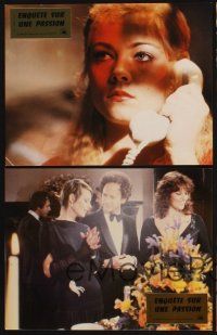 1d638 BAD TIMING 8 style B French LCs '80 Nicholas Roeg, Art Garfunkel & sexy Theresa Russell!