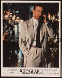1d660 BODYGUARD 8 French LCs '92 great images of Kevin Costner & Whitney Houston!