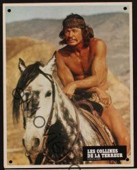 1d682 CHATO'S LAND 2 French LCs '72 what Charles Bronson's land won't kill, he will!