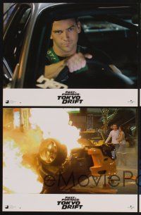 1d733 FAST & THE FURIOUS: TOKYO DRIFT 8 French LCs '06 Lucas Black, street racing fantasy action!