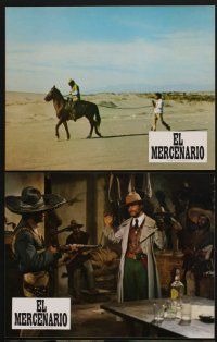 1d829 MERCENARY 9 style B French LCs '69 Il Mercenario, gunslingers Jack Palance & Franco Nero!
