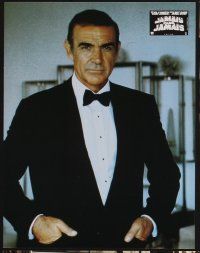 1d843 NEVER SAY NEVER AGAIN 12 French LCs '83 Sean Connery as Bond 007, Kim Basinger, Bernie Casey!