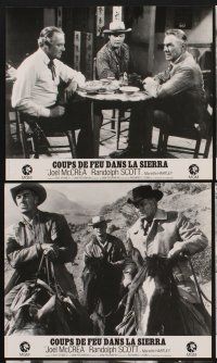 1d866 RIDE THE HIGH COUNTRY 6 style A French LCs R70s Randolph Scott & Joel McCrea have a showdown!