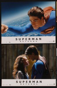 1d891 SUPERMAN RETURNS 8 French LCs '06 Brandon Routh, Kate Bosworth, Spacey, sexy Parker Posey!