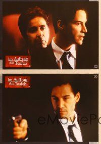 1d595 DEVIL'S ADVOCATE 8 German LCs '97 Keanu Reeves, Al Pacino, sexy Charlize Theron!