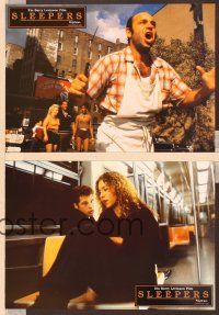 1d609 SLEEPERS 8 German LCs '96 Kevin Bacon, Robert DeNiro, Brad Pitt!