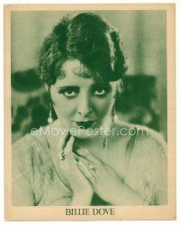 1e546 BILLIE DOVE 11x14 still '20s head & shoulders portrait with her hands clasped!