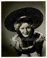 1e604 GLORIA STUART deluxe 11x13.75 still '30s smiling with her head on her hands by Ray Jones!