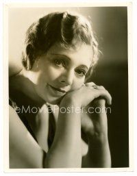 1e655 MARJORIE RAMBEAU deluxe 10x13 still '20s pensive close up by Clarence Sinclair Bull!