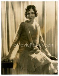 1e658 MARY BRIAN deluxe 10.25x13.5 still '20s seated portrait by Eugene Robert Richee!
