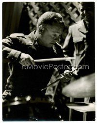 1e664 MICKEY ROONEY deluxe 10.5x13.5 still '57 playing drums from Operation Mad Ball by Coburn Jr!