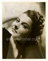 1e674 OLYMPE BRADNA 10.25x13 still '38 super close up of the pretty actress by William Walling!