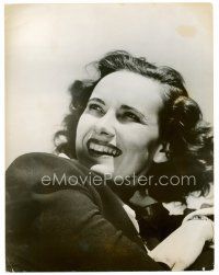1e684 PRIDE OF THE YANKEES deluxe 10.25x13 still '42 c/u of Teresa Wright as Mrs. Lou Gehrig!