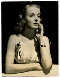 1e555 CAROLE LOMBARD deluxe 10.25x13.5 still '40 most glamorous c/u from They Knew What They Wanted!