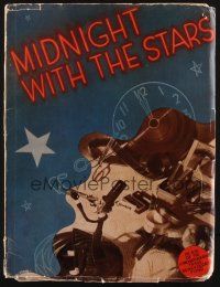 1e059 MIDNIGHT WITH THE STARS English program '34 many great ads from early British film industry!