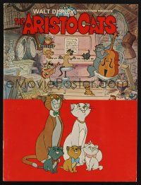 1e401 ARISTOCATS German program '71 Walt Disney feline jazz musical cartoon, great images!