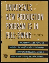 1e014 UNIVERSAL '58-59 studio yearbook '58 Rock Hudson, Kirk Douglas, Tony Curtis, Shirley Jones!