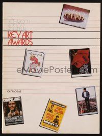 1e145 9TH ANNUAL KEY ART AWARDS program '79 Poster Art Awards, Saul Bass, Drew Struzan!