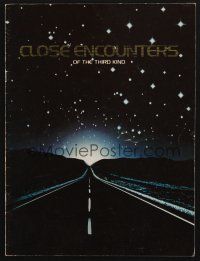 1e155 CLOSE ENCOUNTERS OF THE THIRD KIND program '77 Steven Spielberg sci-fi classic!