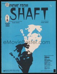 1e867 SHAFT sheet music '71 Richard Roundtree, hotter than Bond, cooler than Bullitt!
