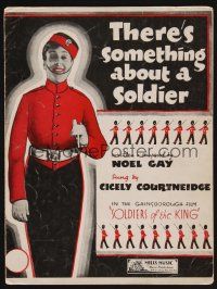 1e915 WOMAN IN COMMAND sheet music '34 Maurice Elvey, There's Something About A Soldier!