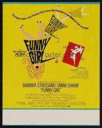 1e024 FUNNY GIRL special 11x14 '69 Barbra Streisand, Omar Sharif, directed by William Wyler!