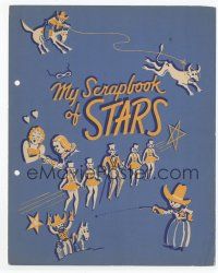 1e104 MY SCRAPBOOK OF STARS Dixie Cup premium scrapbook covers '55 put your 8x10 premiums in it!